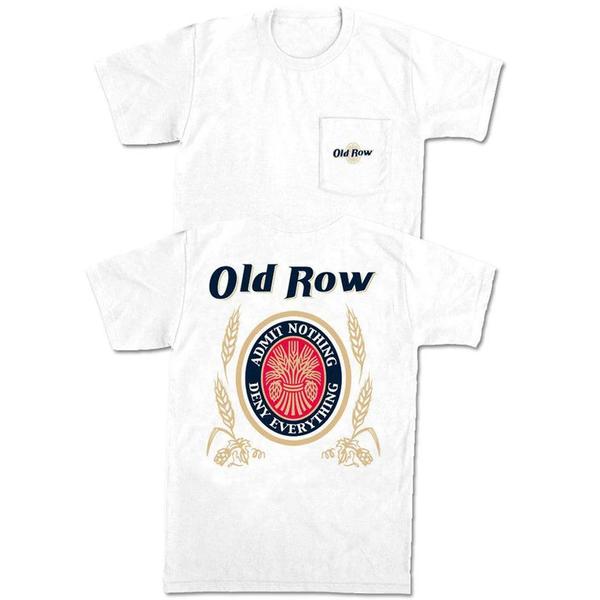 OLD ROW RETRO CAN POCKET TEE