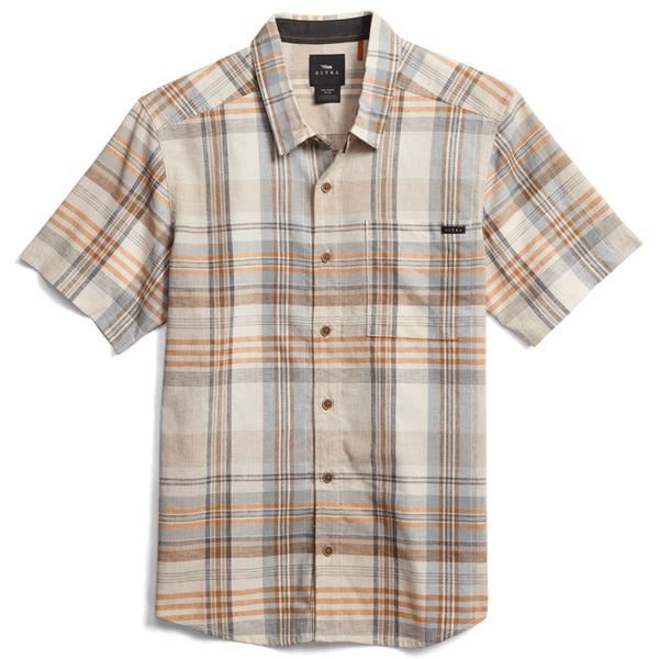 AMBARY PLAID S/S SHIRT EMSP/EMBERPLAID