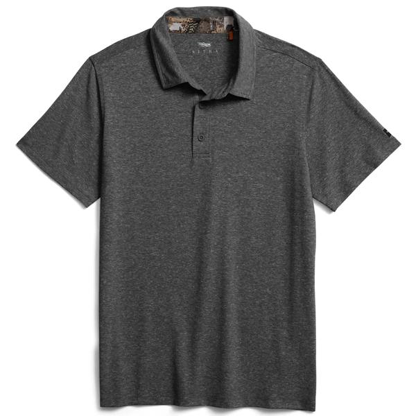 ESSENTIAL S/S POLO OSH/OBSIDIANHEATHER