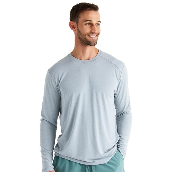 MEN`S BAMBOO SHADE LONG SLEEVE 318/HTHRASPENGREY