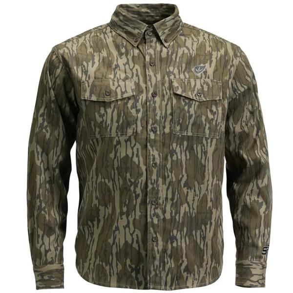 FINISHER FUSED COTTON FIELD SHIRT 075/BOTTOMLAND