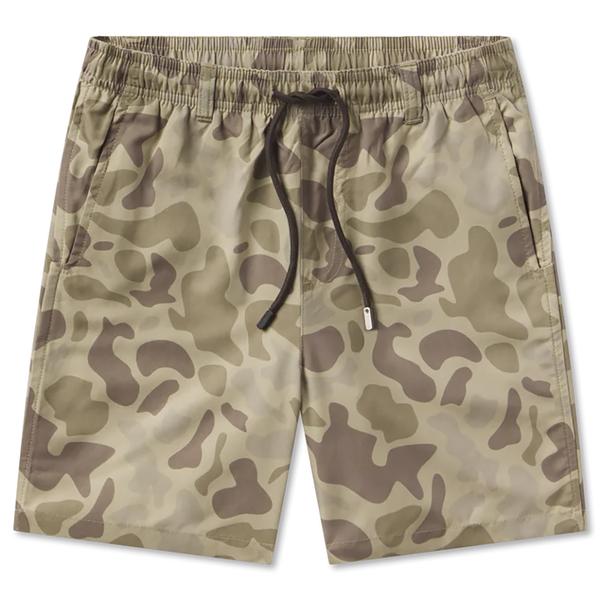 YOUTH LA COSTA LINE SWIM TRUNK CAMO DARKBROWN