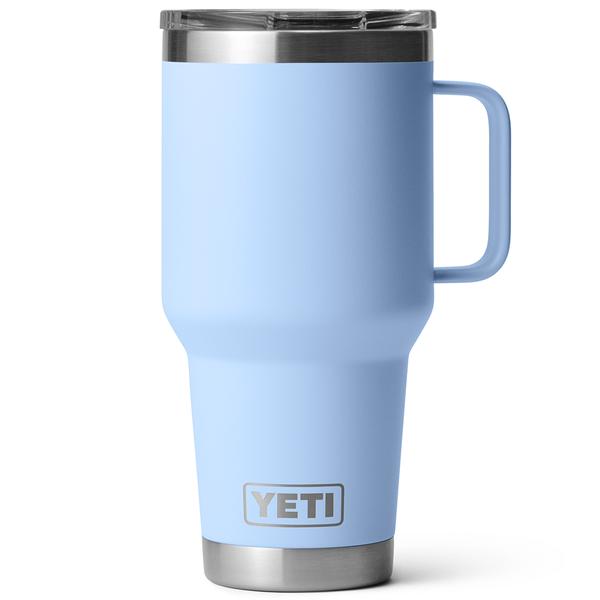 RAMBLER 30OZ TRAVEL MUG BIG SKY BLUE