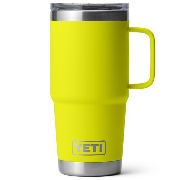 RAMBLER 20OZ TRAVEL MUG FIREFLY YELLOW