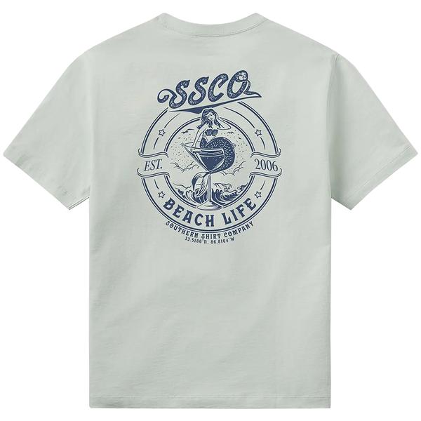 BEACH LIFE BADGE S/S TEE