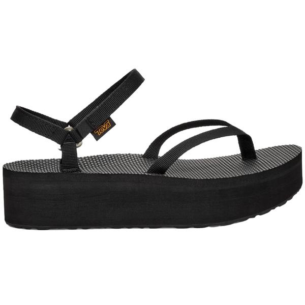 WOMEN'S FLATFORM SANDAL SLIM BLACK