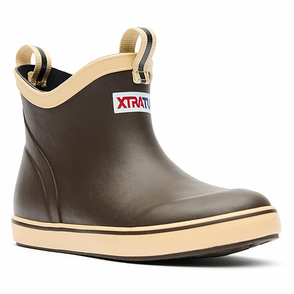 KIDS ANKLE DECK BOOT 900/BROWN