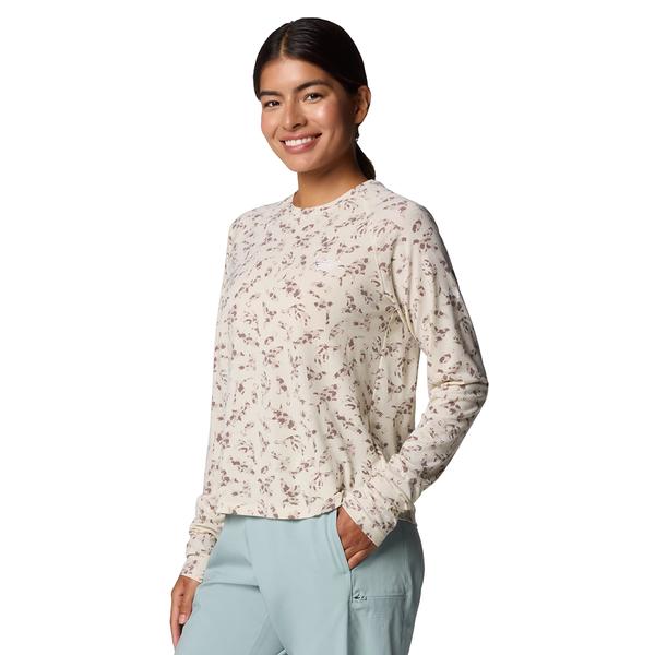 WOMEN'S PFG UNCHARTED KNIT LONG SLEEVE 024/STONEHUNTF