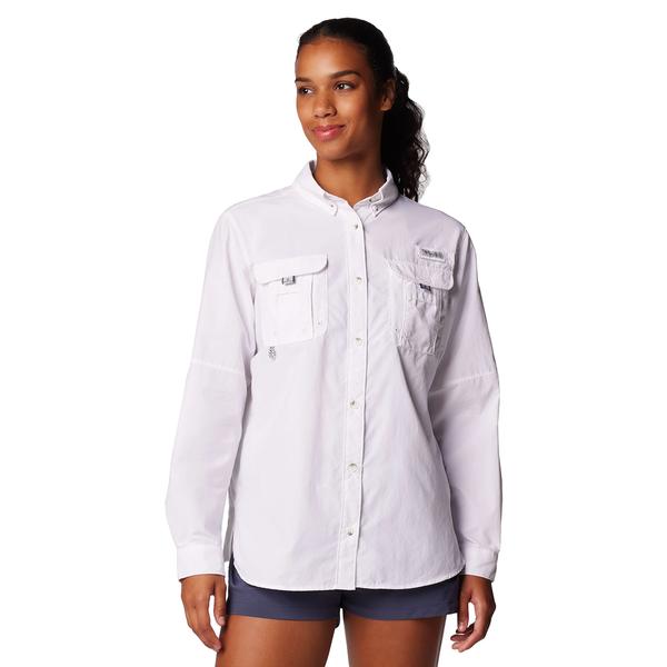 WOMEN'S BAHAMA II L/S 100/WHITE