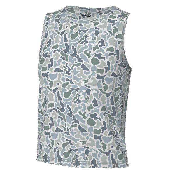 WOMEN`S LG MUSCLE TANK LOCALFLAGECOAST